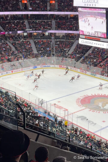 Watching a Senators game in Ottawa